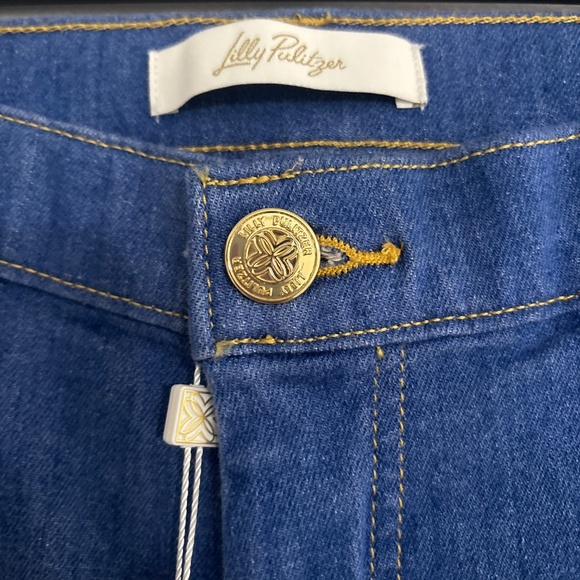 Lilly Pulitzer Liza high rise crop jeans - Picture 3 of 5